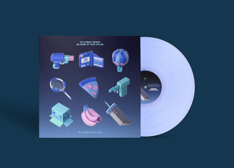 Pizza Hotline: Hot N Ready Remixes - Neon Arcade Arctic Pearl Colored Vinyl