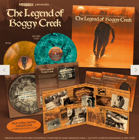 The Legend of Boggy Creek (1972) OST 2XLP