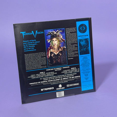 TerrorVision 1986 Original Soundtrack: Electric Blue Vinyl LP