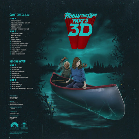 Friday The 13th: Part 3 OST 2xLP