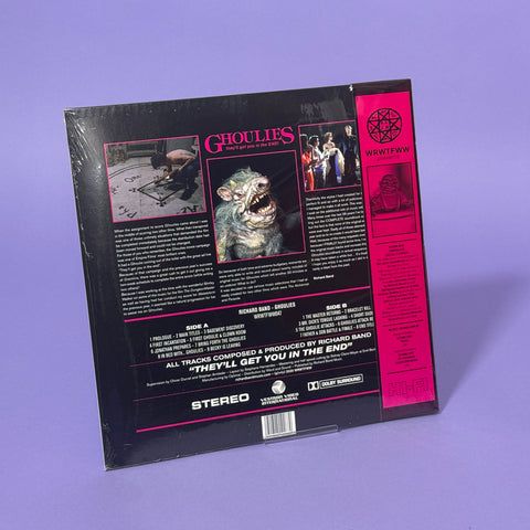 Ghoulies 1985 Original Soundtrack: Pink Vinyl LP + 7"