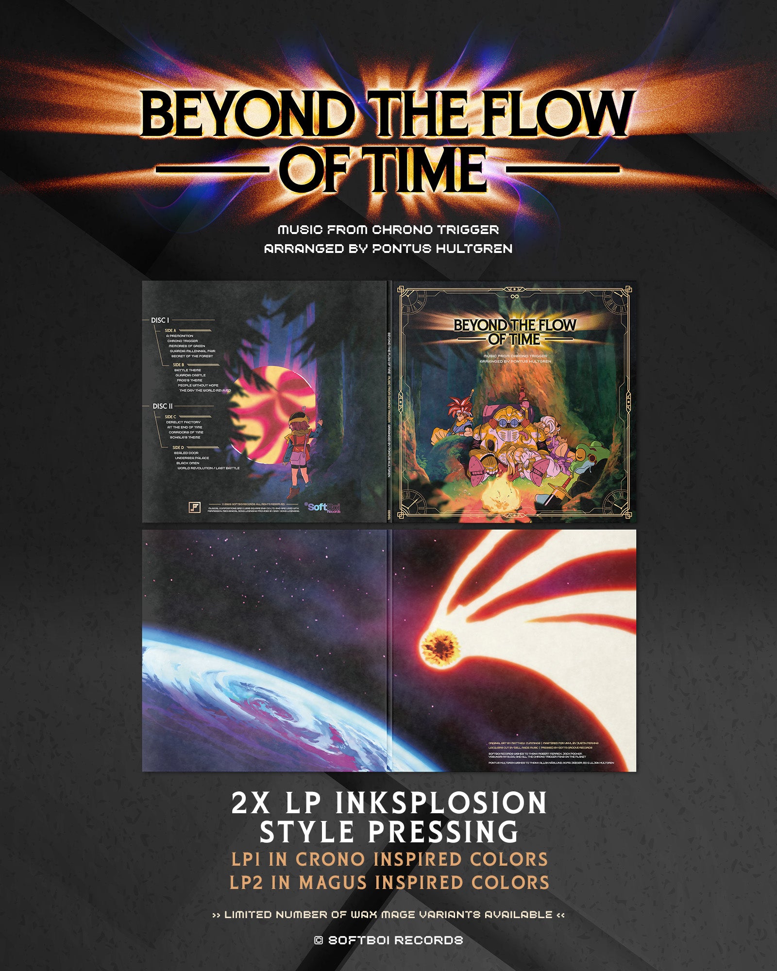 Beyond the Flow of Time: Music from Chrono Trigger 2xLP – SoftBoi